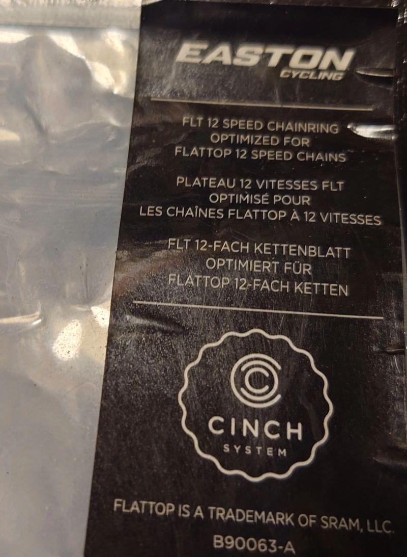 MTB/Gravel převodník Easton 36z, Flat TOP, DM