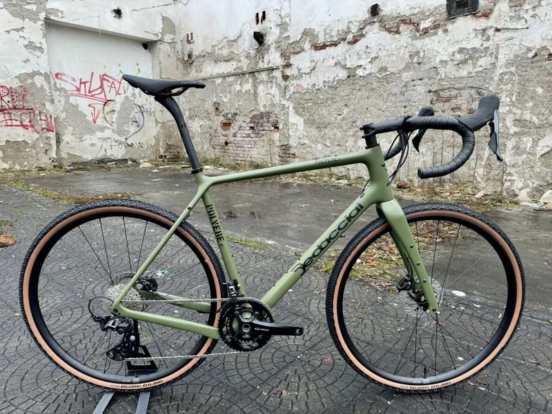 Gravel DEDACCIAI POLVERE C, GRX 820 2x12, Army Green - vel. XL