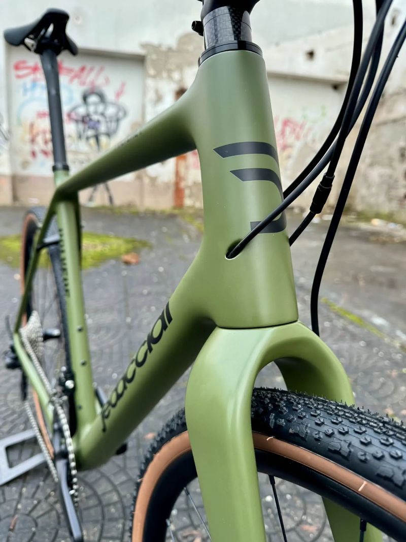 Gravel DEDACCIAI POLVERE C, GRX 820 2x12, Army Green - vel. XL