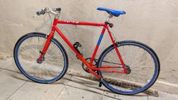 Fixie / singlespeed městské kolo, brzdy