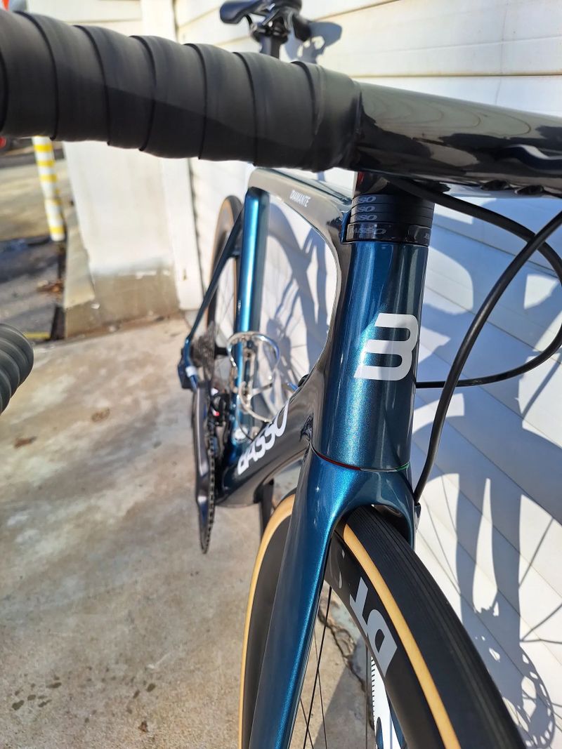 Basso Diamante, nová sada, nová kola, kombo řiďítka