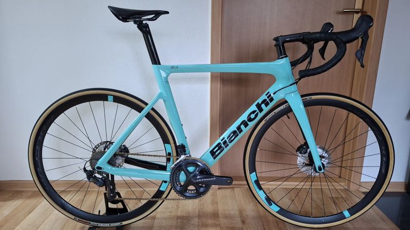 Bianchi Aria Disc Ultegra vel. 57 (L) - TOP STAV!