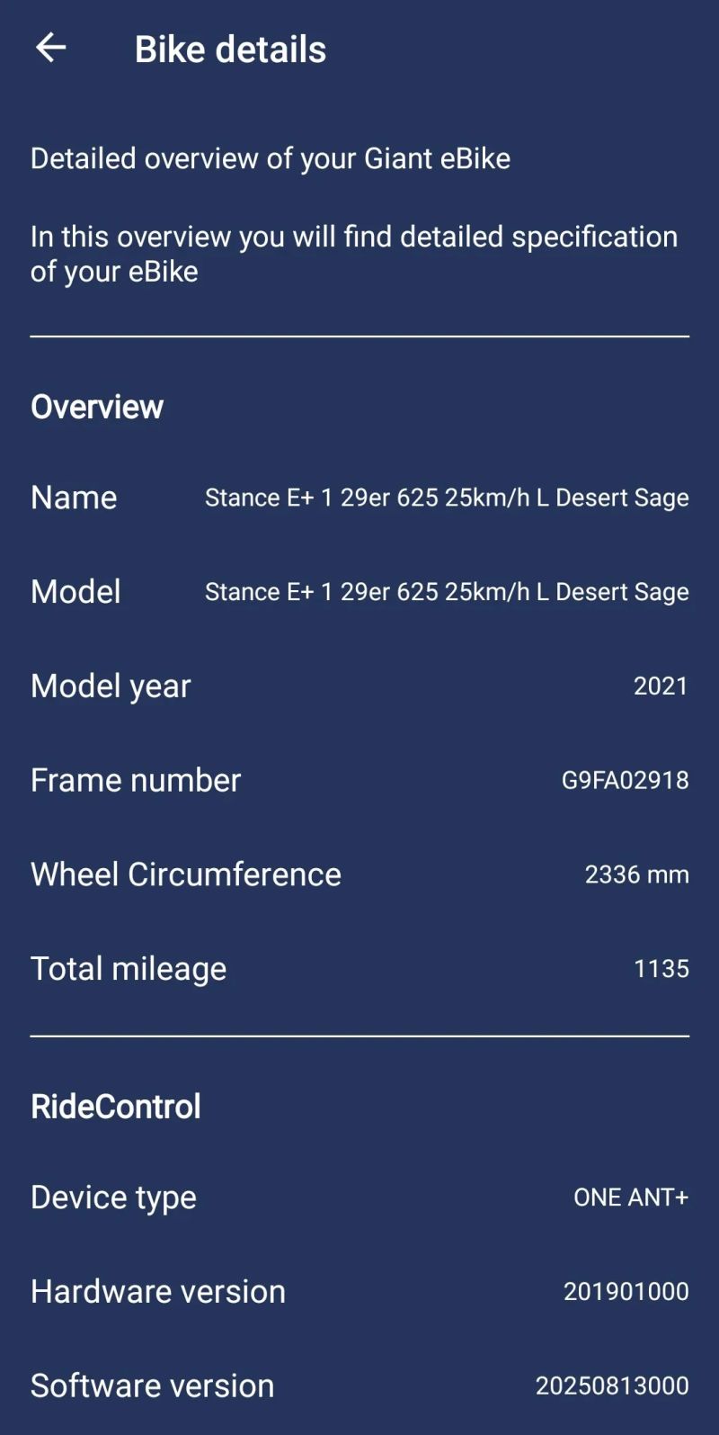 GIANT STANCE E+1 29ER, SLONOVĚ BÍLÉ