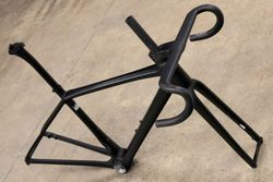 Nová nejetá rámová sada Ican FL1 49 + řídítka Avian Falcon II 80/380 mm