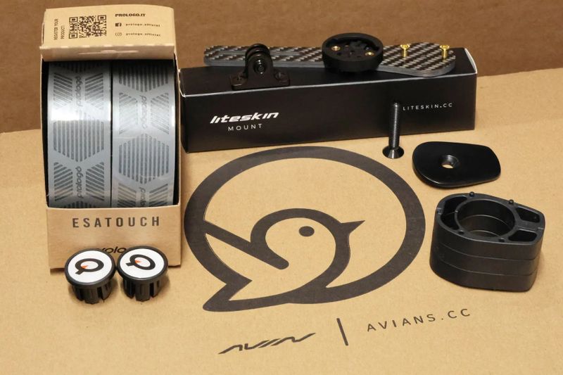 Nová nejetá rámová sada Ican FL1 49 + řídítka Avian Falcon II 80/380 mm