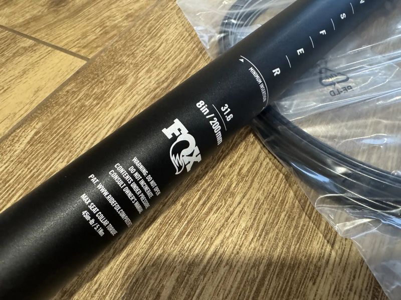 Fox Transfer Performance teleskopická sedlovka 31.6 200mm + páčka