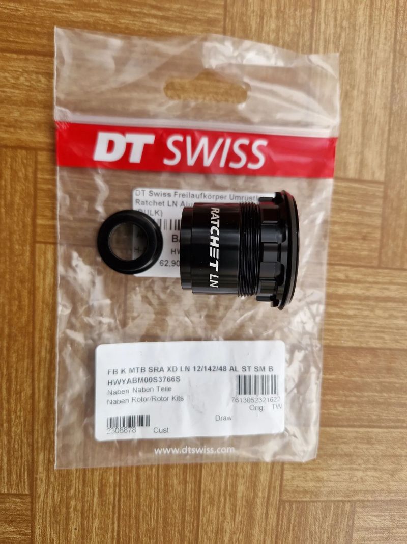 Nový ořech DT Swiss XD