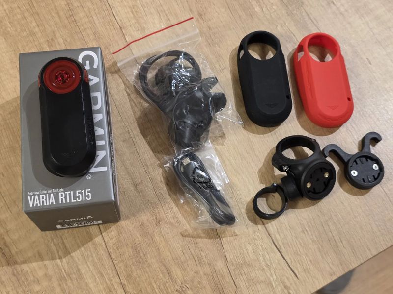 Garmin Varia RTL 515 jak nový + obaly, držáky