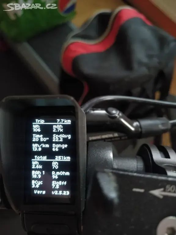 Displej Eggrider pro středové motory Bafang