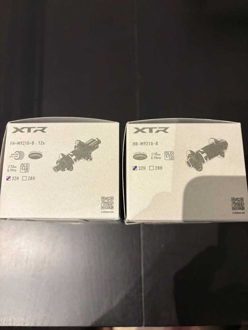 Nové náboje Shimano XTR