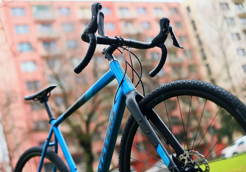 STEVENS PRESTIGE MODRÁ velikost rámu 58 cm