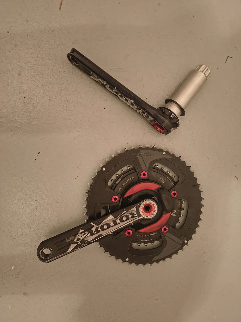 Kliky ROTOR 52/36 + wattmetr Power2Max