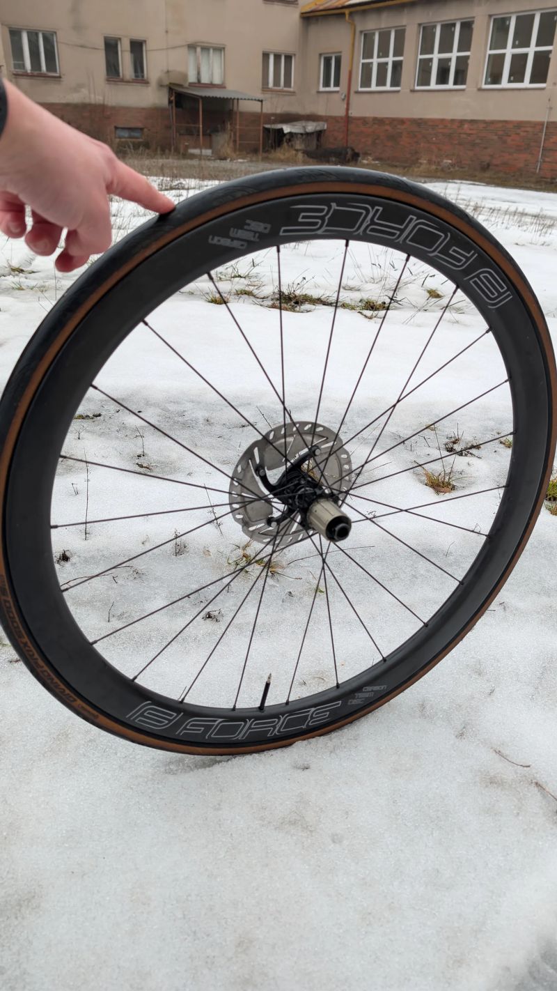 karbon kola TEAM SP KARBON DISC 40 plášťová 