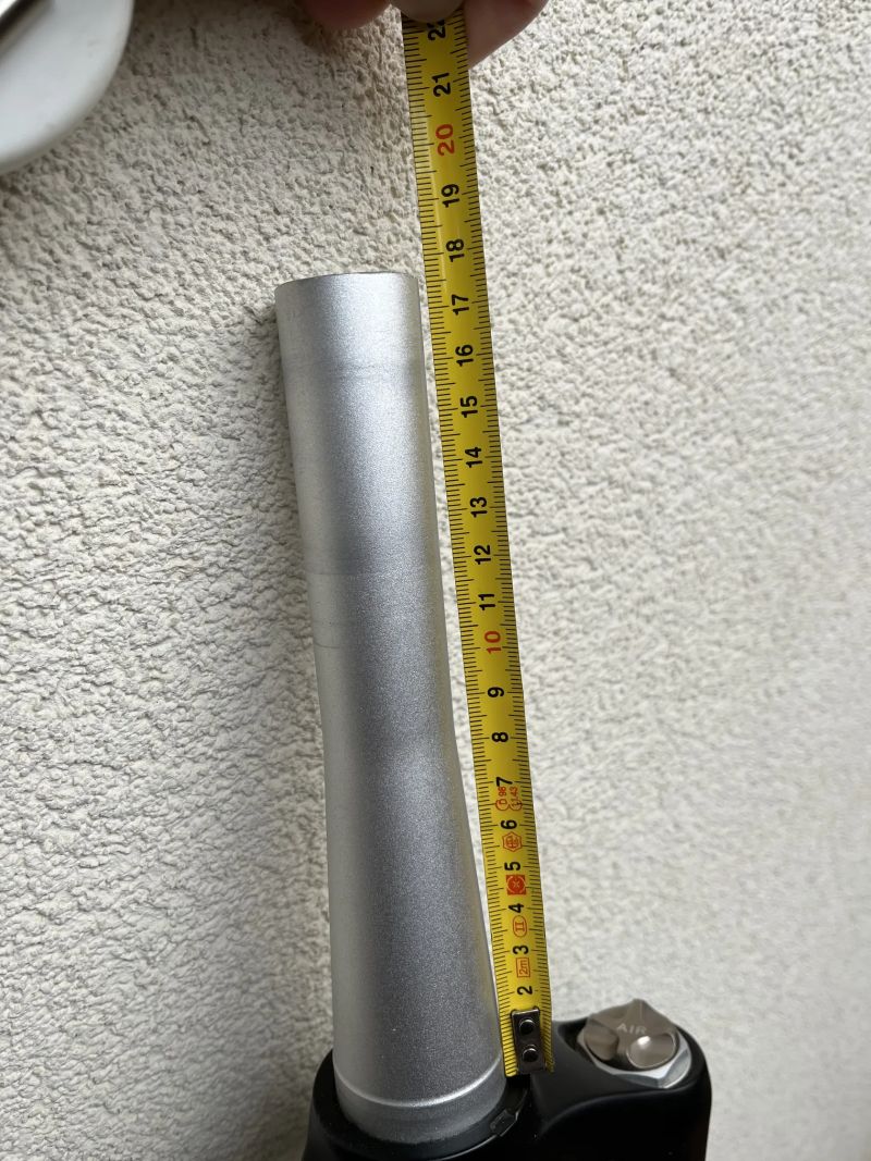 Vzduchová vidlice Epixon 100mm RU