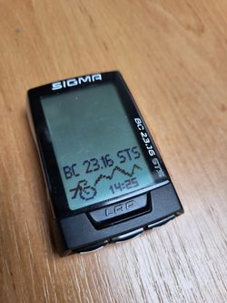 Sigma BC 23.16 STS, hrudní pás , kadence, sada na 2 kola