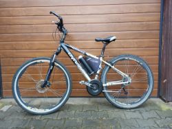 Přestavba - trekové kolo se středovým pohonem Pendix