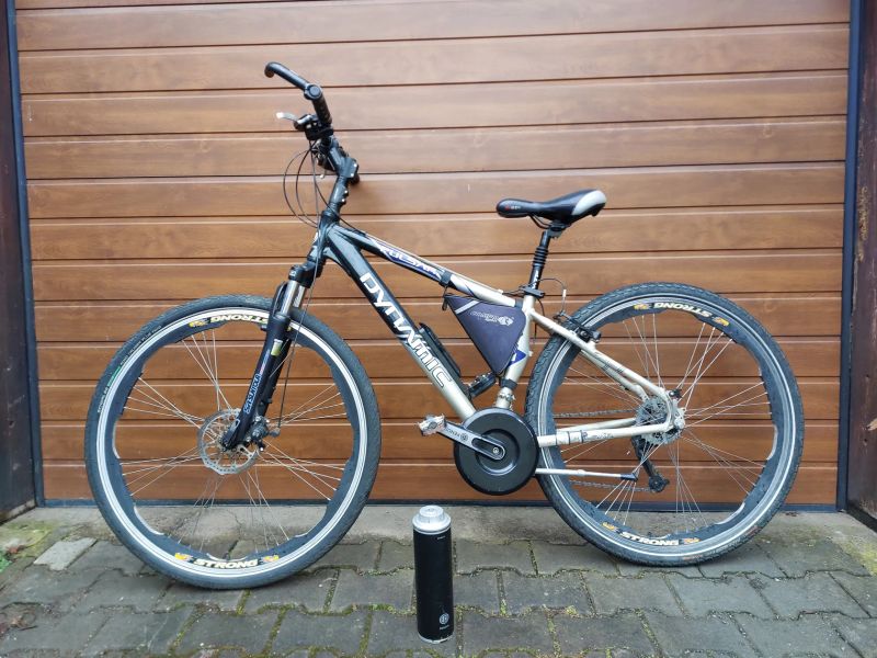 Přestavba - trekové kolo se středovým pohonem Pendix