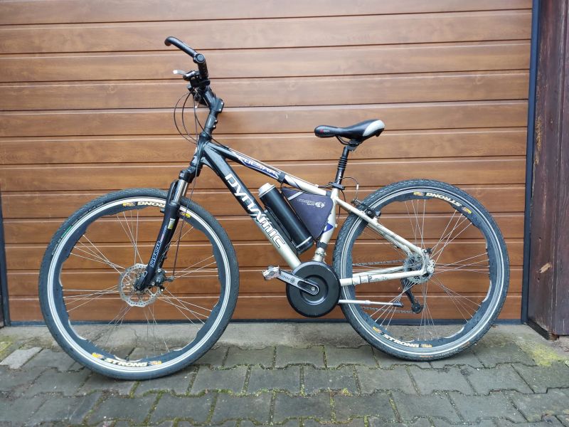 Přestavba - trekové kolo se středovým pohonem Pendix