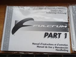 manuály ke kolům Fulcrum Racing Speed