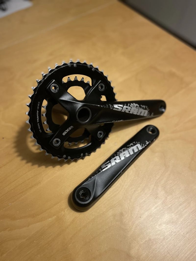 Kliky SRAM S1000 GXP / 2x10s / 42z - 28z / 175mm 