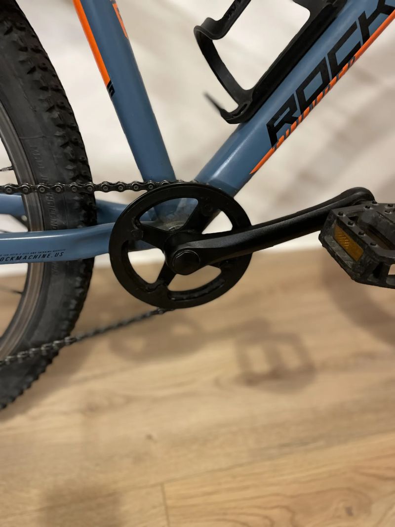 Děcák ROCK MACHINE Thunder 26 mat slate grey-neon orange-black (135cm-155cm)