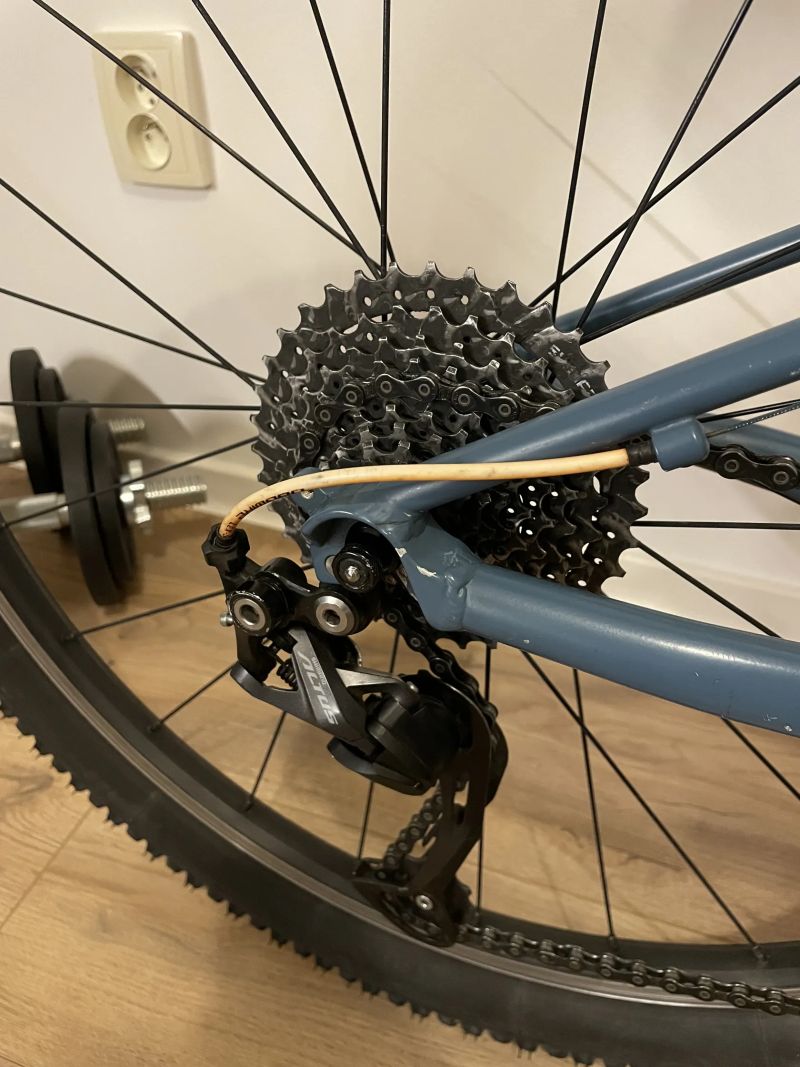 Děcák ROCK MACHINE Thunder 26 mat slate grey-neon orange-black (135cm-155cm)