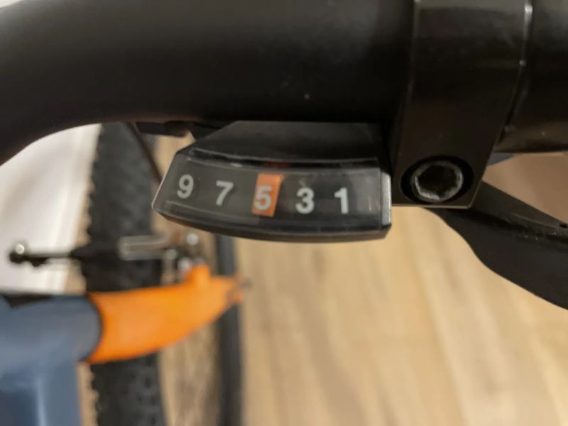 Děcák ROCK MACHINE Thunder 26 mat slate grey-neon orange-black (135cm-155cm)