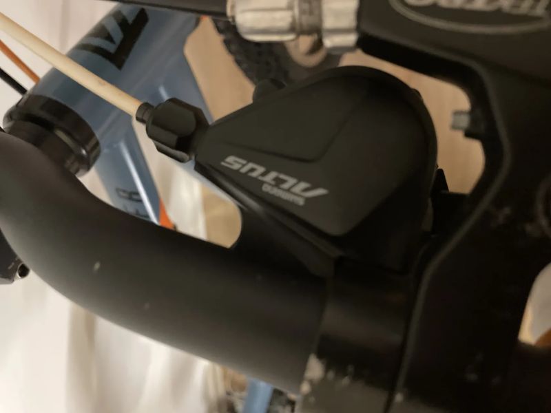 Děcák ROCK MACHINE Thunder 26 mat slate grey-neon orange-black (135cm-155cm)