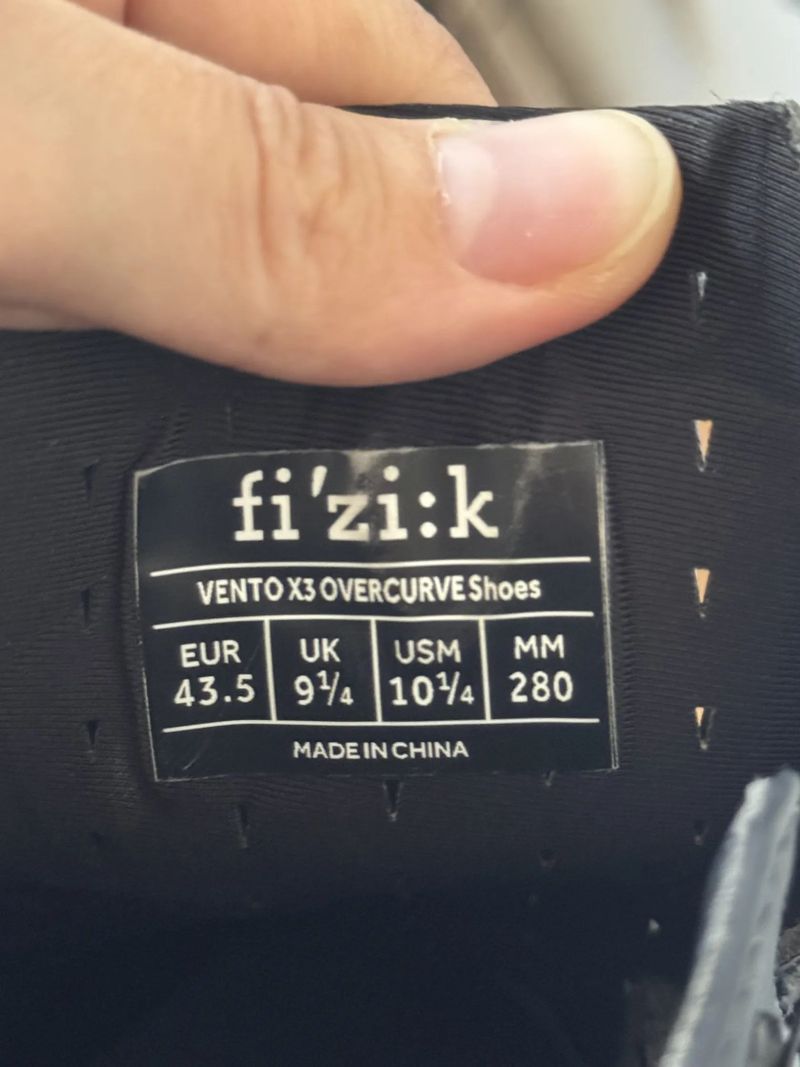 Fizik Vento X3 Overcurve