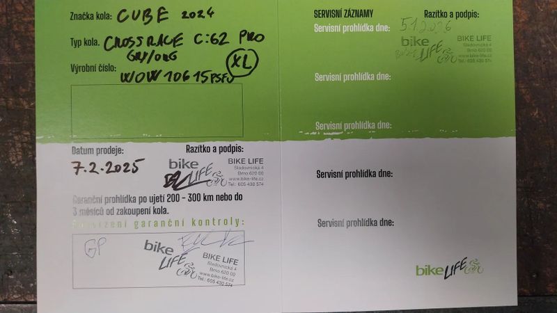 Cube CROSS RACE C:62 PRO velikost:XL