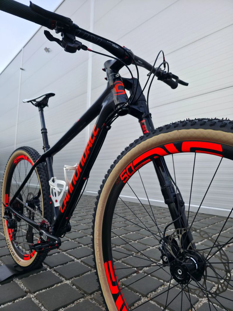 Cannondale F-Si 29″ Carbon 3 2017 ENVE velikost M / Karbonové kola / Teleskopická sedlovka