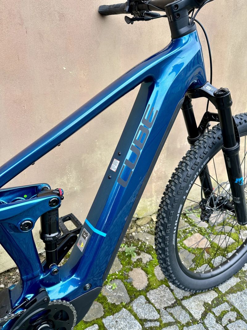 Cube Stereo Hybrid One22 SLX 800 29, electricblue´n´black