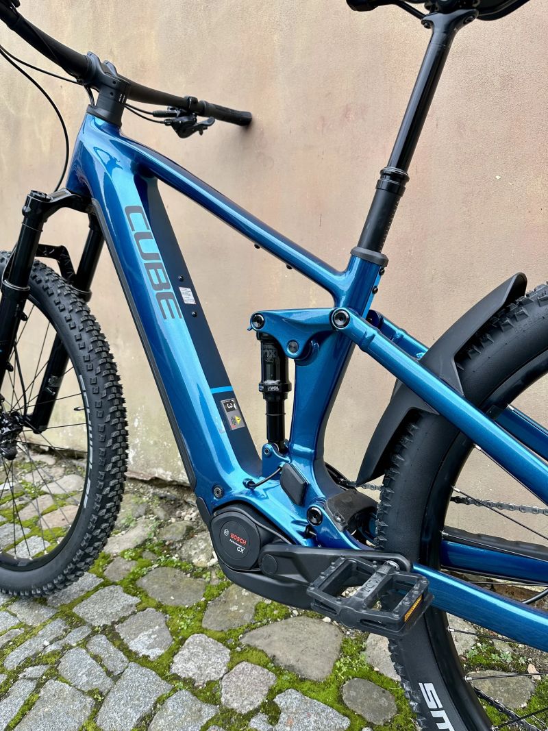 Cube Stereo Hybrid One22 SLX 800 29, electricblue´n´black