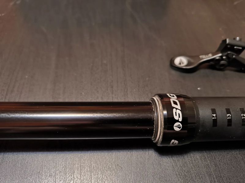 Teleskopická sedlovka SDG Tellis 31.6mm, 150mm zdvih