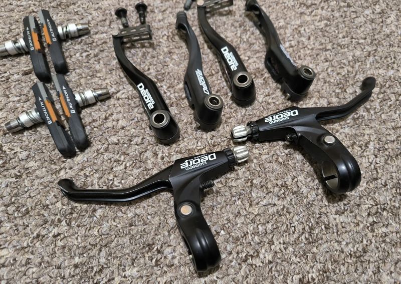 Shimano Deore V brzdy , páky 