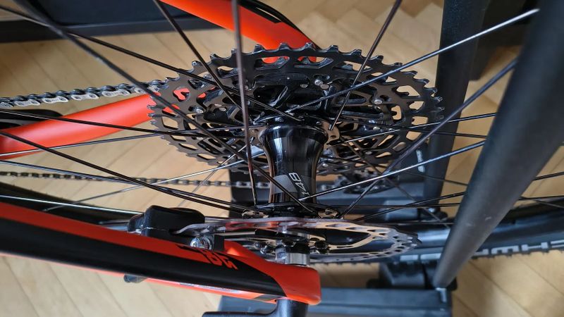 KTM Myroon Prestige Orange / vel.L / Eagle 1x12 / teleskop