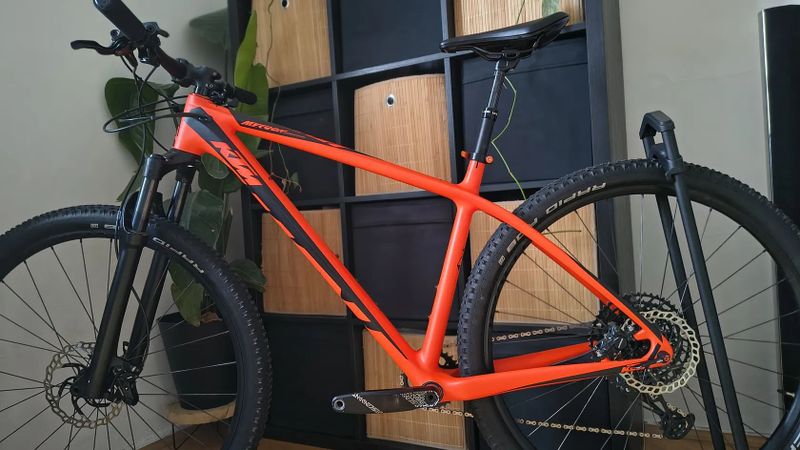KTM Myroon Prestige Orange / vel.L / Eagle 1x12 / teleskop