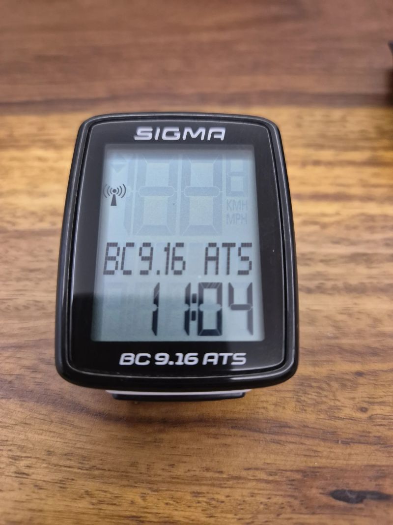 Tachometr na kolo Sigma BC 9.16 ATS