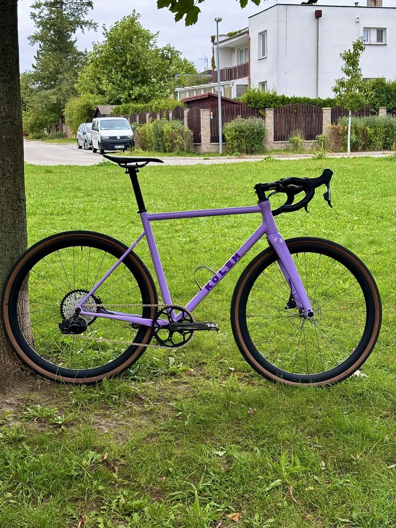 Ocelový Gravel Kolem