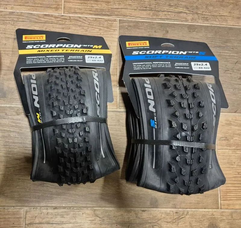 Nové pláště Pirelli Scorpion M a S 29x2,4