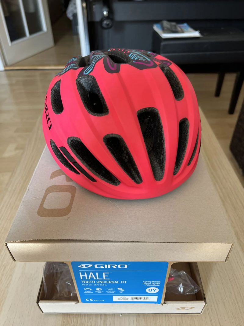 GIRO Hale Mat Bright Pink, Youth Universal Fit