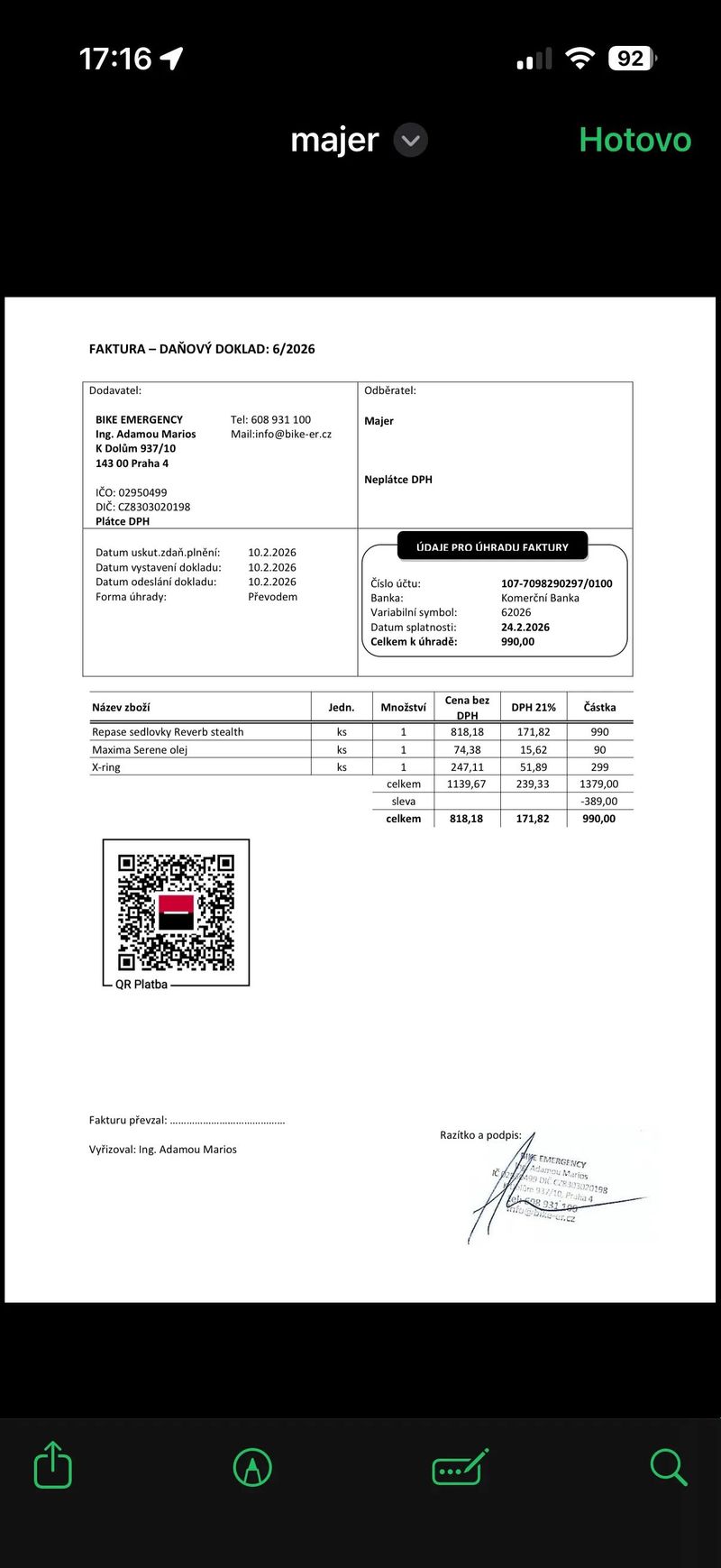 Rock Shox Reverb 175