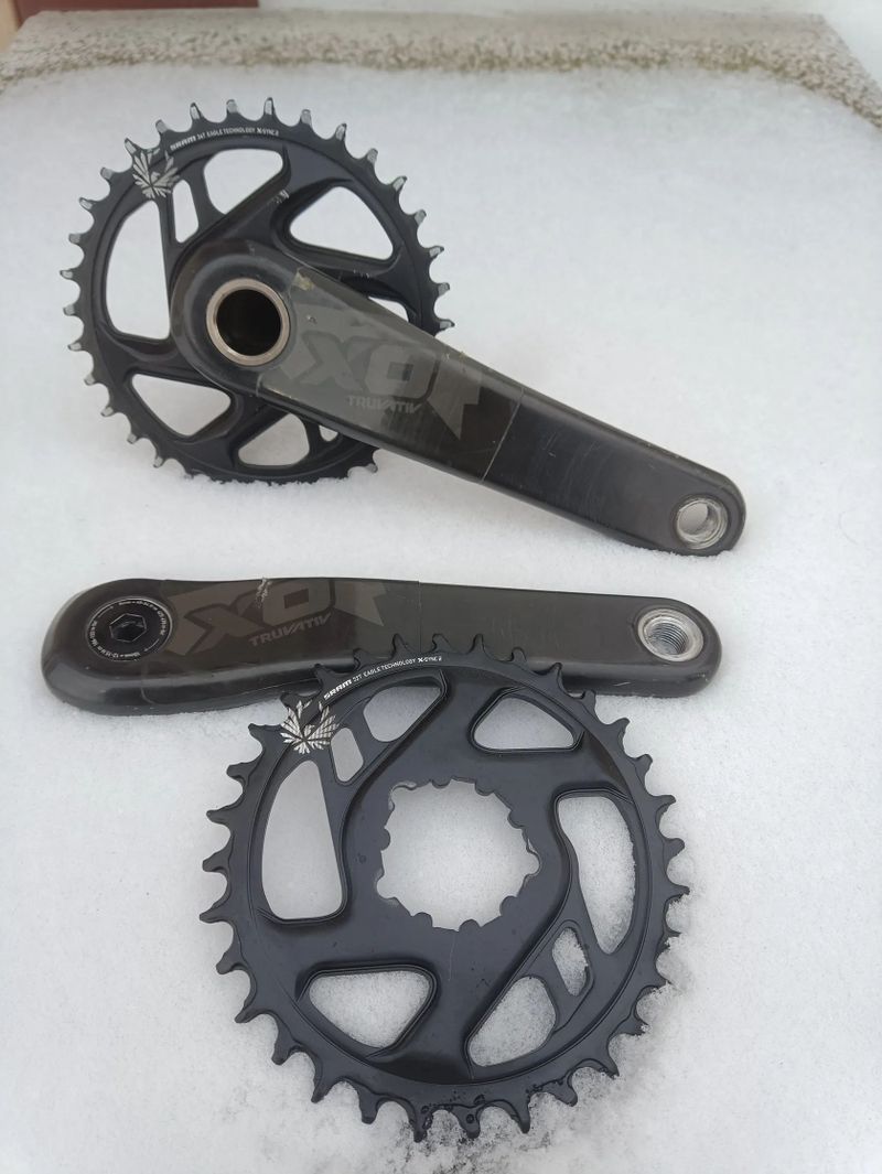 Truvativ XO GPX karbonové kliky 