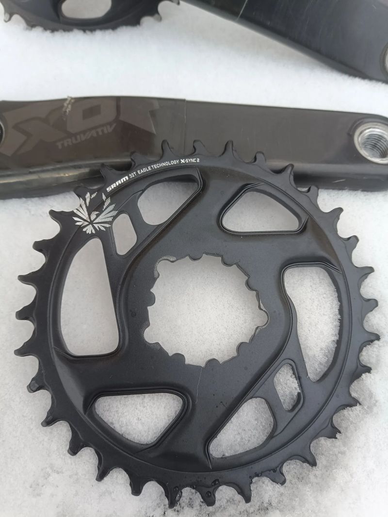 Truvativ XO GPX karbonové kliky 