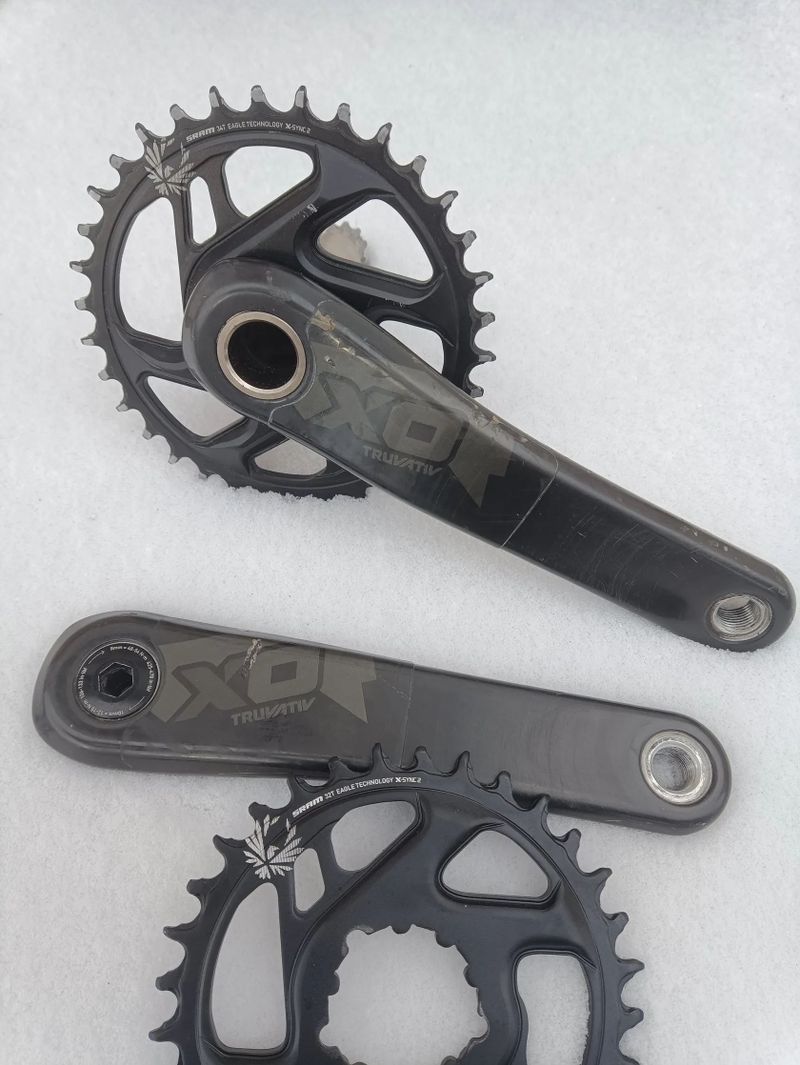 Truvativ XO GPX karbonové kliky 