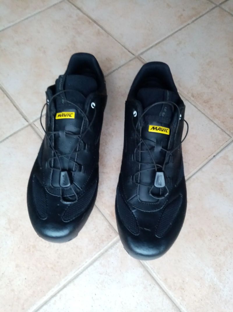 3x Tretry: Mavic Crossmax (MTB), Diadora Fast, Sport - sil. i MTB, vel. 44