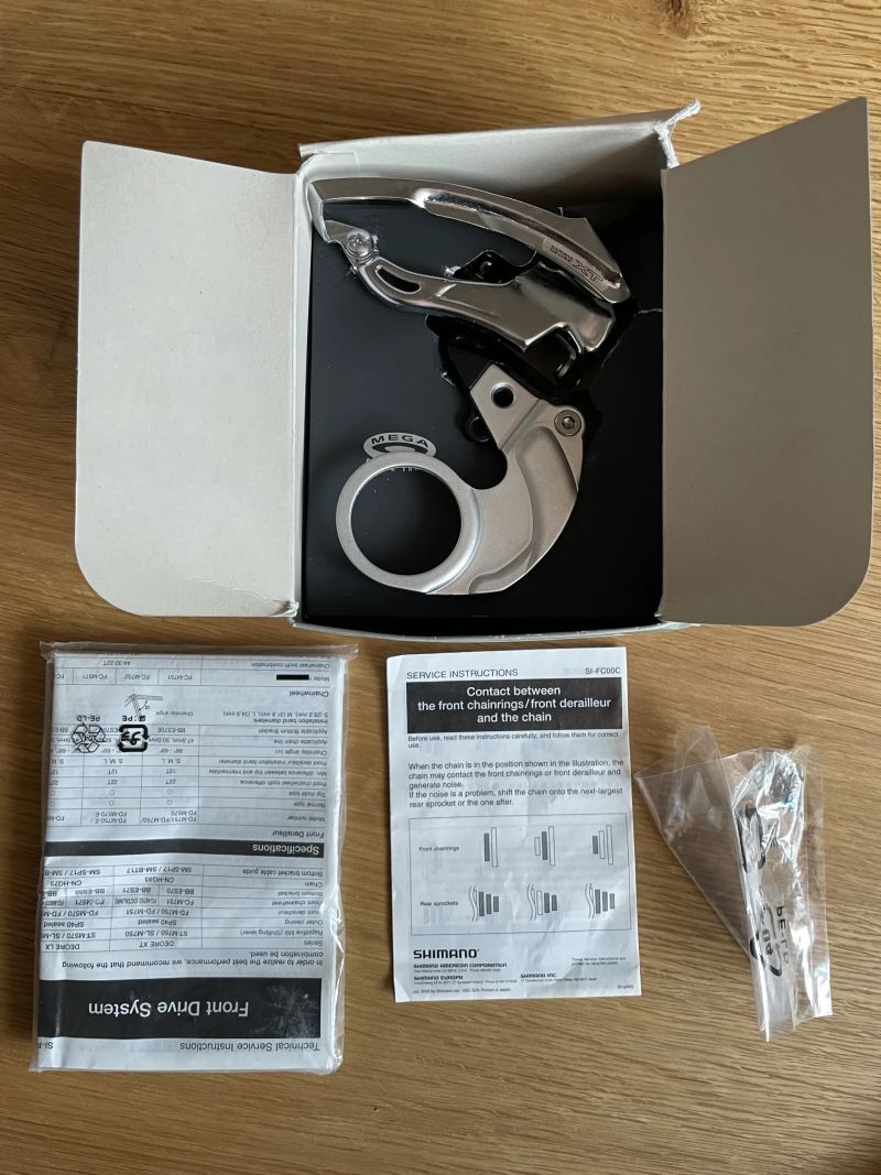 Přesmykač Shimano XT