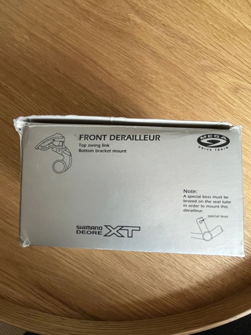 Přesmykač Shimano XT