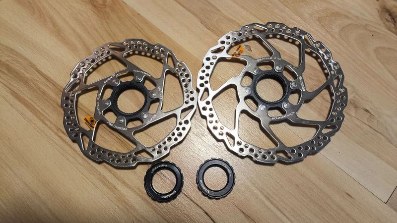 Set Shimano Deore M6100 + 180/160mm RT54 kotouče