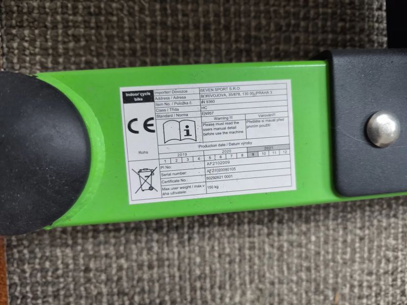 cyklotrenažér Insportline AIRIN